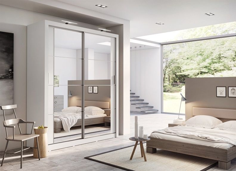 Cuba Sliding Door Wardrobe 180cm