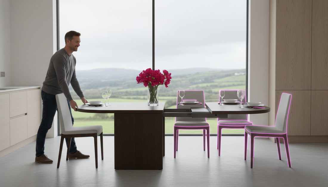 Extending Dining Table and Chairs Belfast: The 2026 Space-Saving Guide