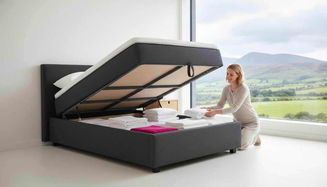 Ottoman Storage Beds for Small Rooms in Newry: The 2026 Space-Saving Guide