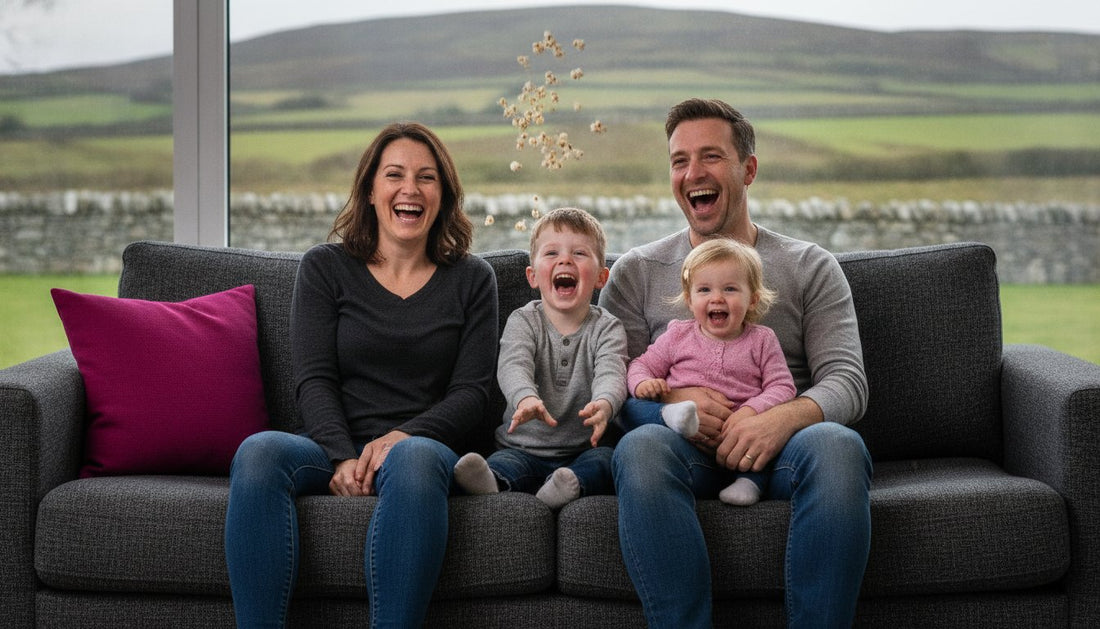 Family-Friendly Sofa Fabrics NI: The 2026 Guide to Durable Comfort