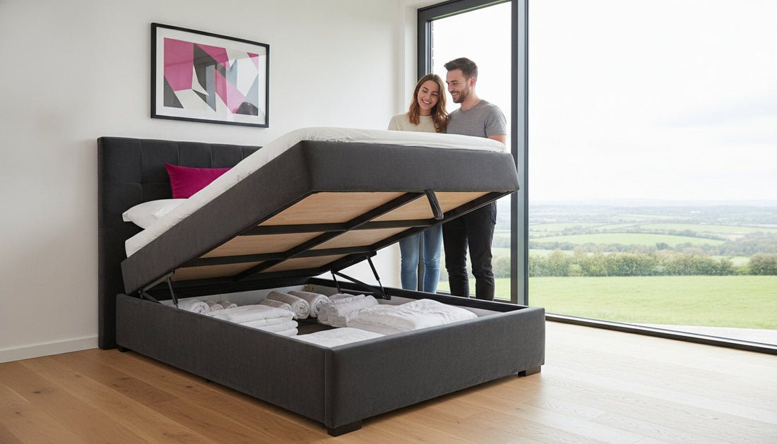 Ottoman Storage Beds NI: The 2026 Space-Saving Buyer's Guide