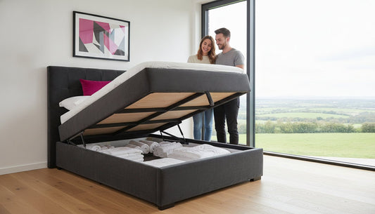 Ottoman Storage Beds NI: The 2026 Space-Saving Buyer's Guide