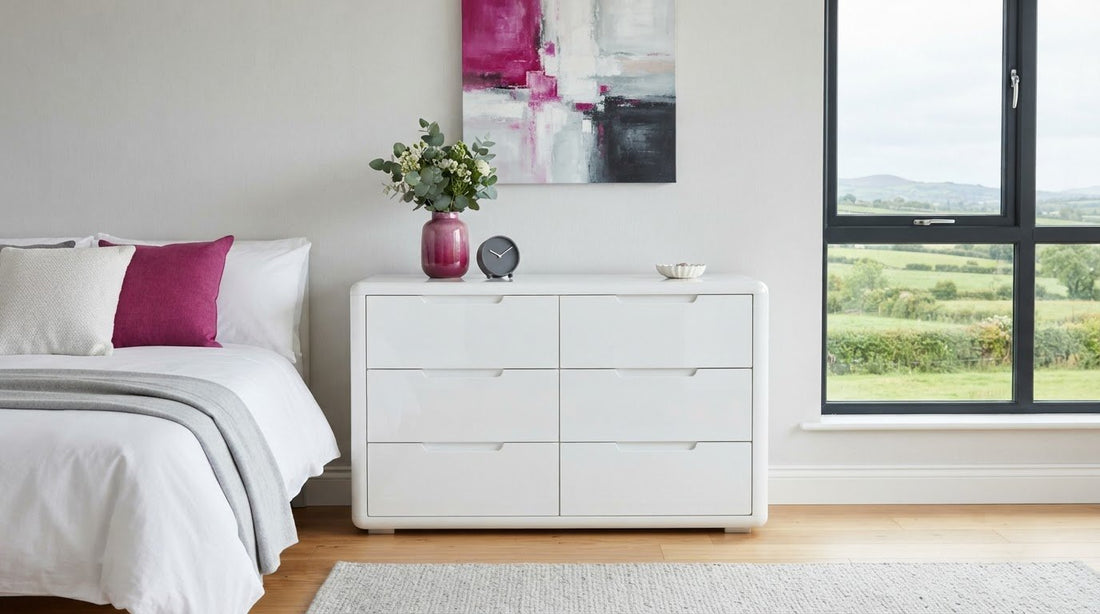 White Gloss Chest of Drawers in Lisburn: The 2026 Bedroom Buying Guide