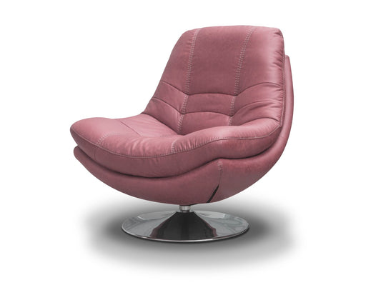 Axis Swivel Chairs Blush Pink Fabric