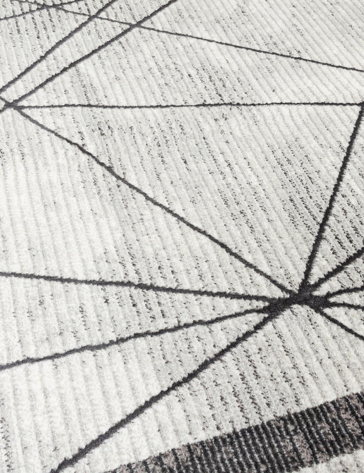 Glitz Art Deco Grey Rugs