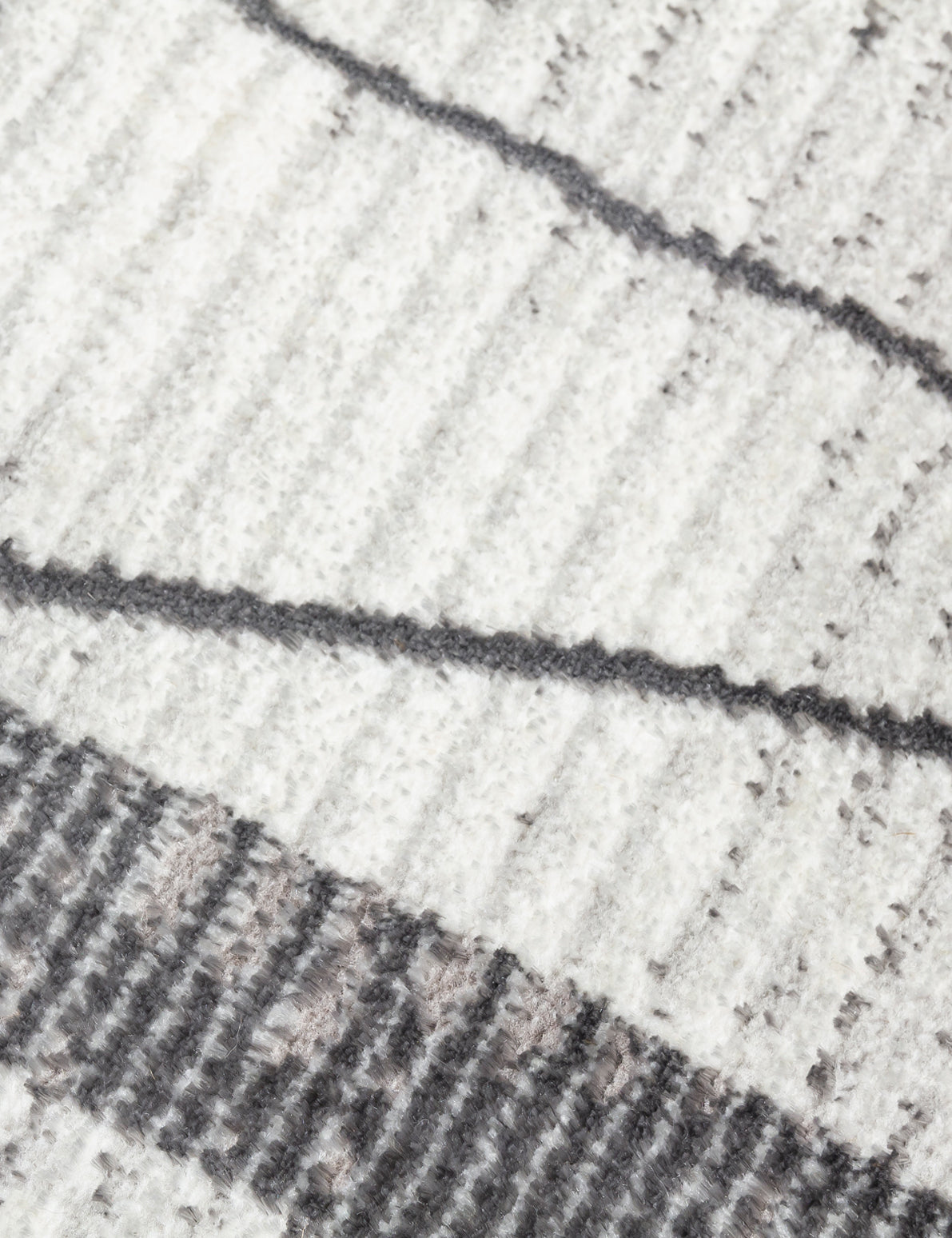 Glitz Art Deco Grey Rugs