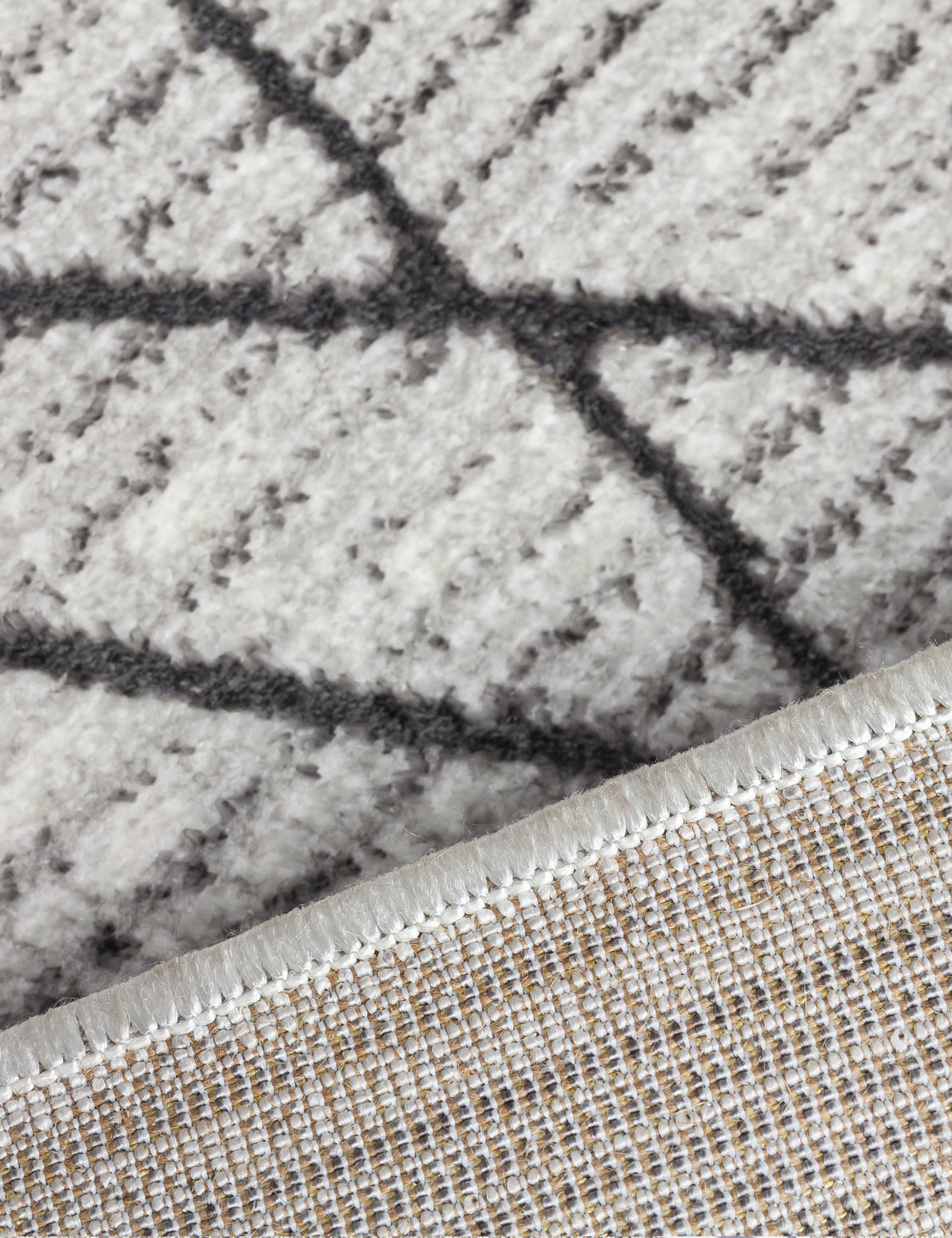 Glitz Art Deco Grey Rugs