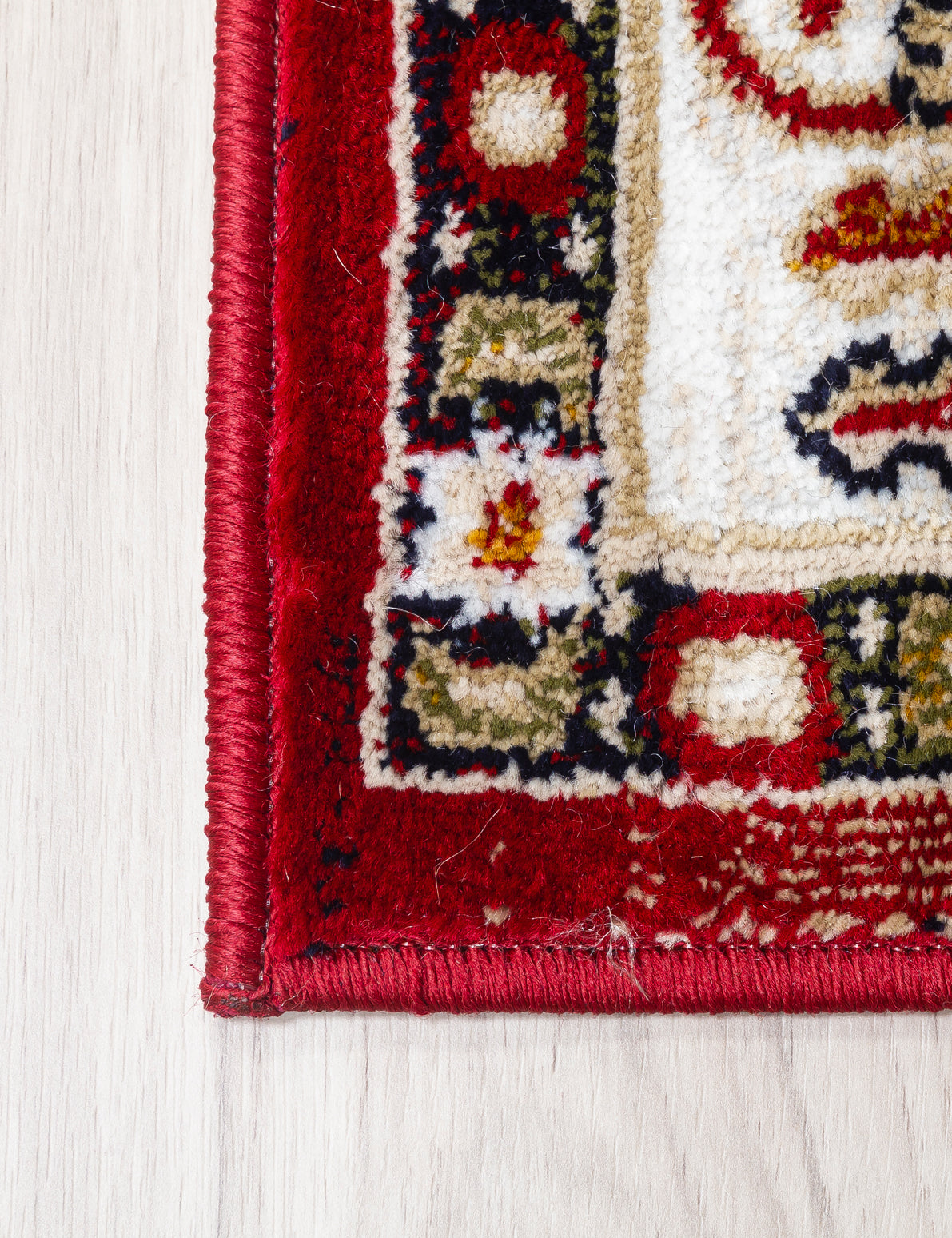 Aziza Medallion Red Patterned Rugs