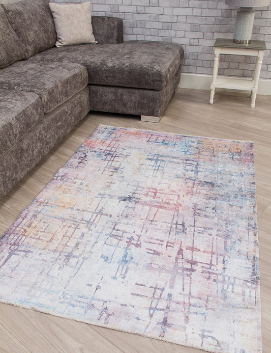 Modena Starburst Multicoloured Rugs