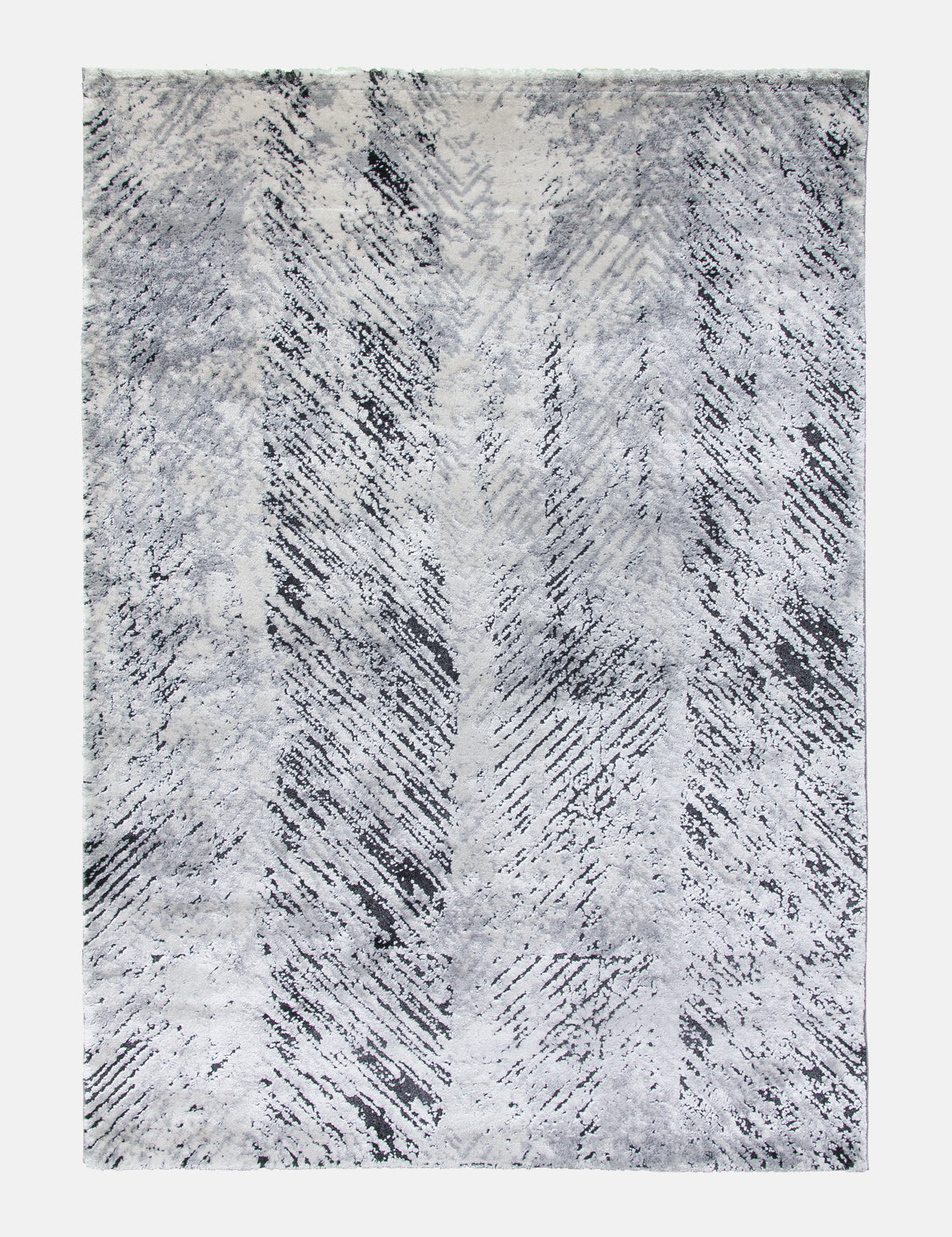 Rococo Feathered Grey Rugs