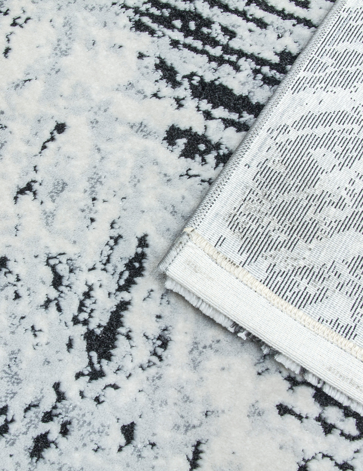 Rococo Feathered Grey Rugs