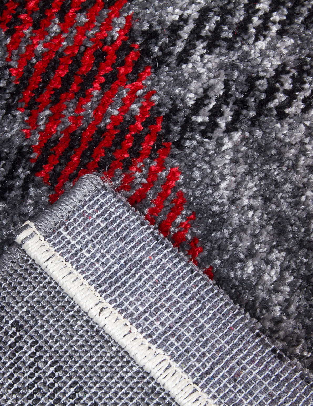 Glendale Grey/Red Tartan Rugs