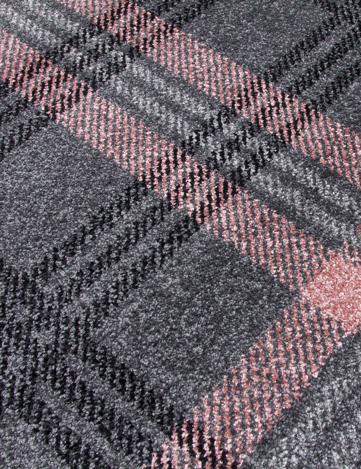 Glendale Grey/Pink Tartan Rugs