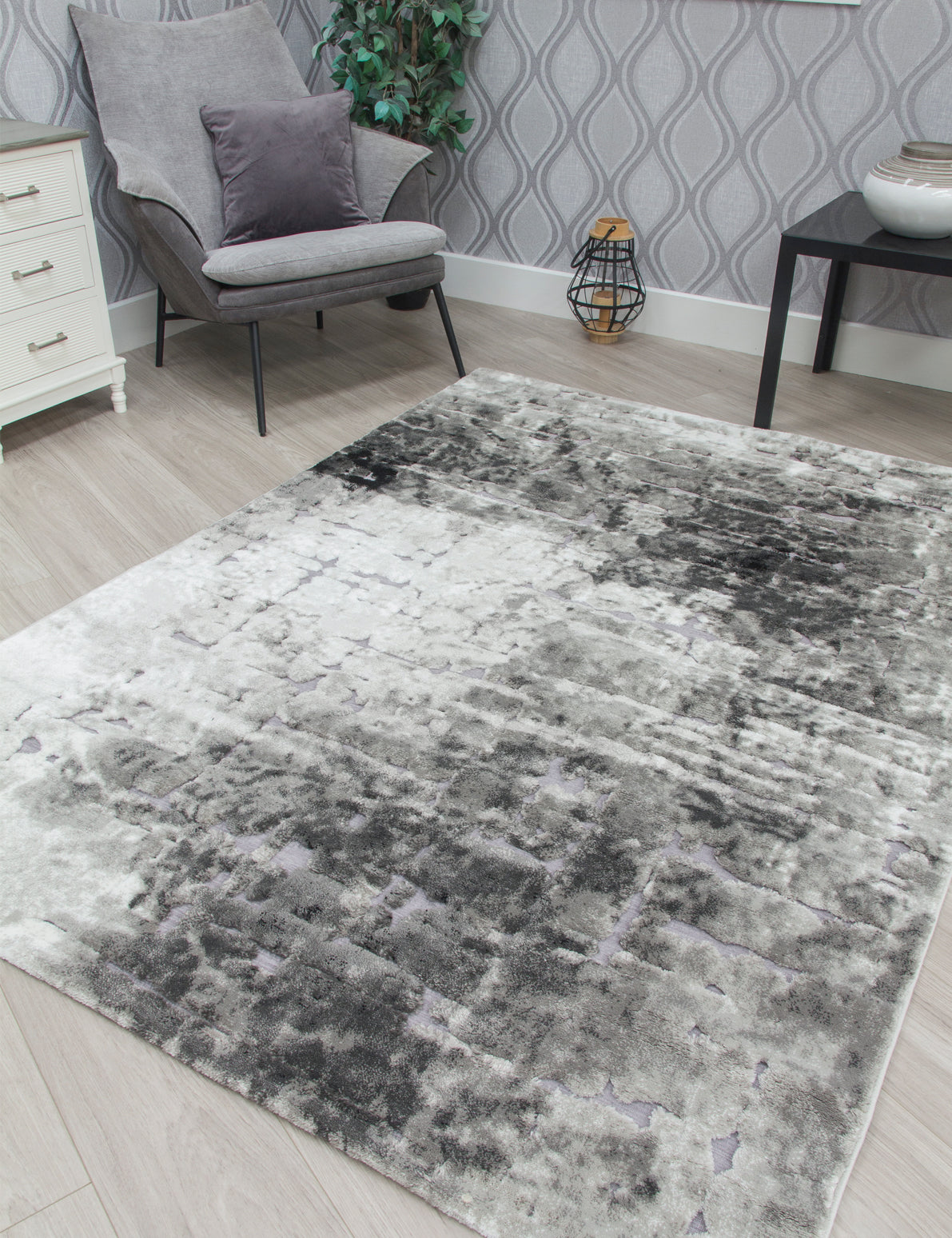 Bellini Mirage Light Grey Rugs