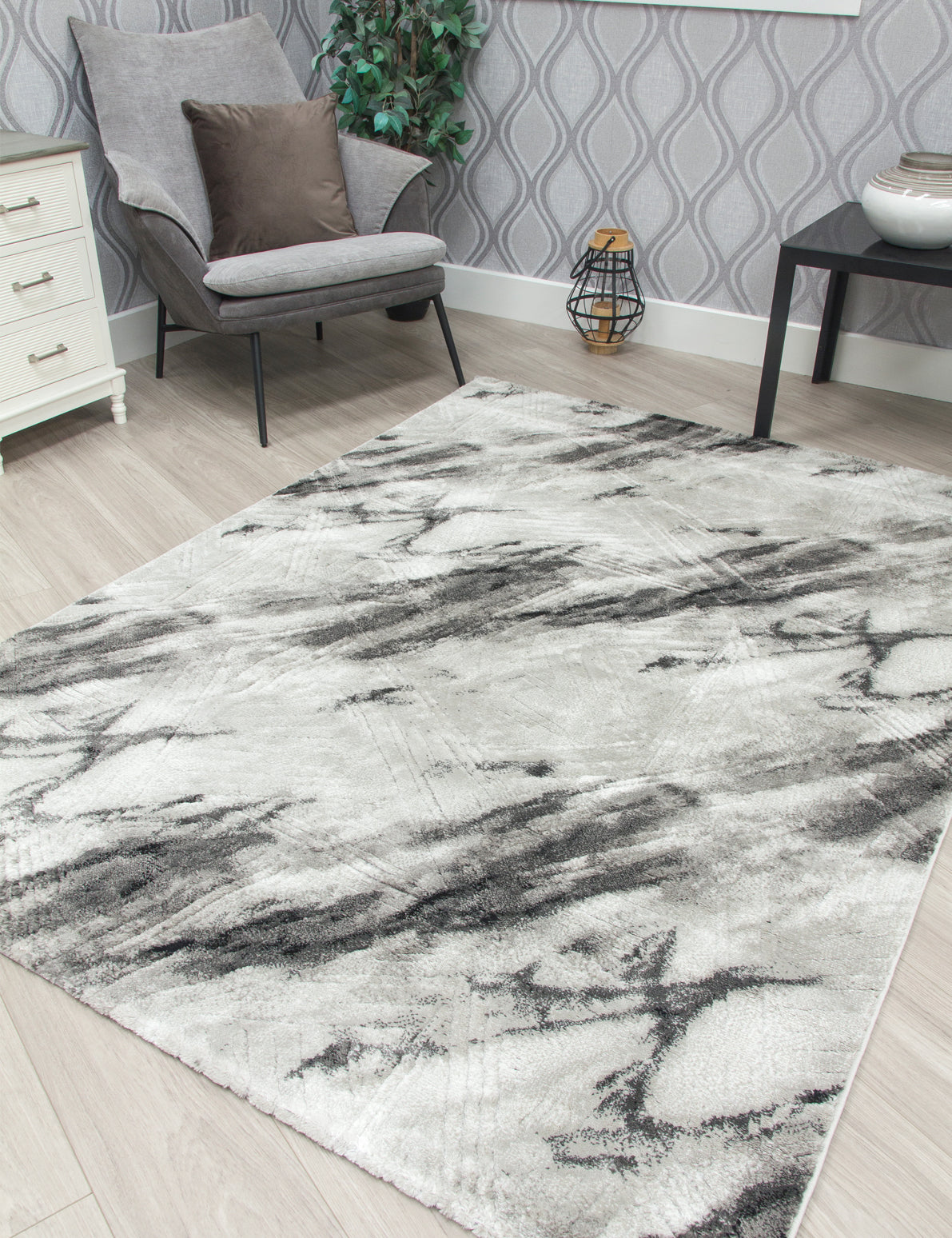 Bellini Quartz Light Grey Rugs