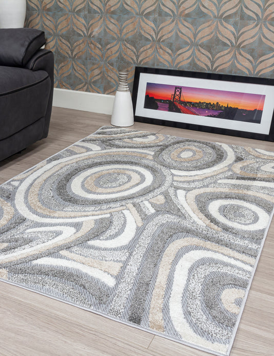 Alessia Oasis Grey Rugs