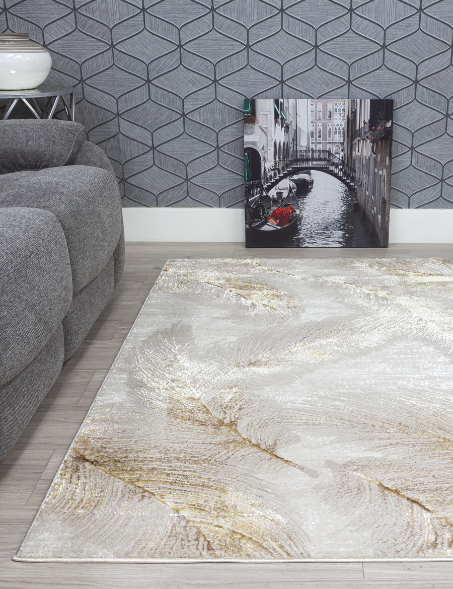 Boutique Plumes Ochre Rugs