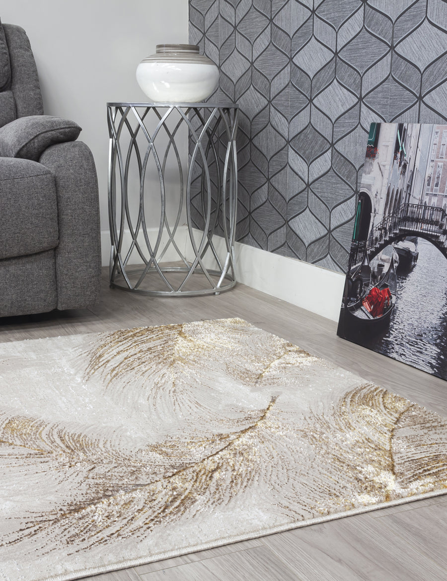 Boutique Plumes Ochre Rugs
