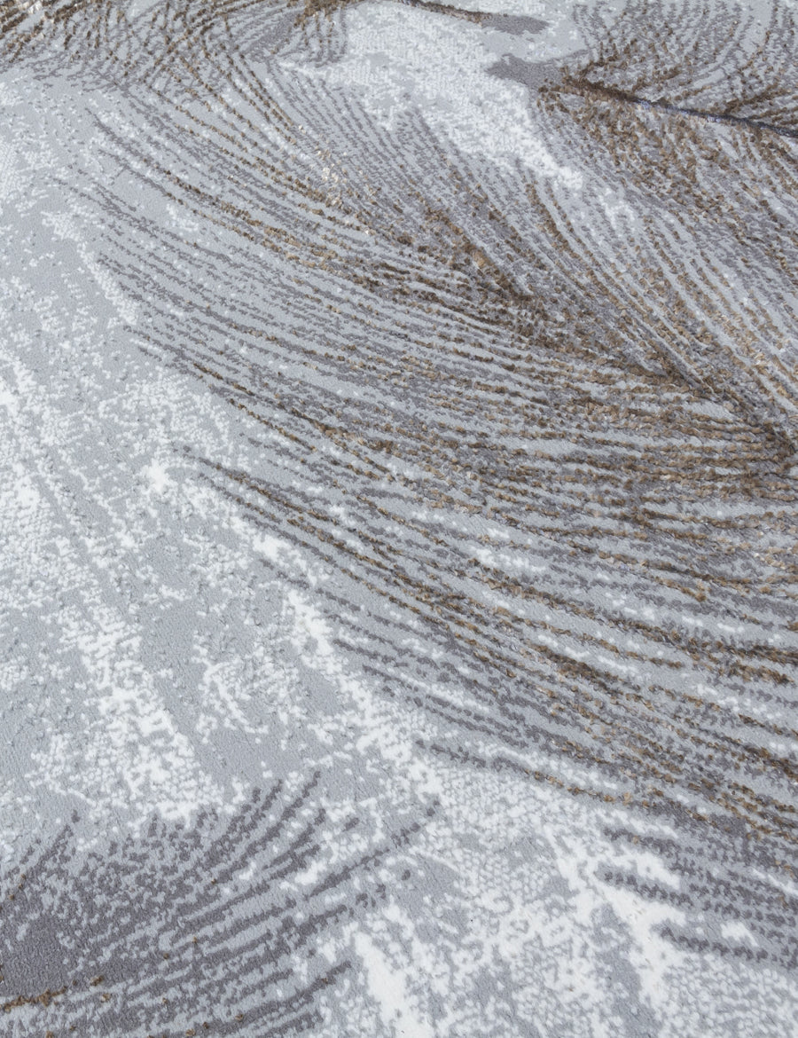 Boutique Plumes Grey Rugs