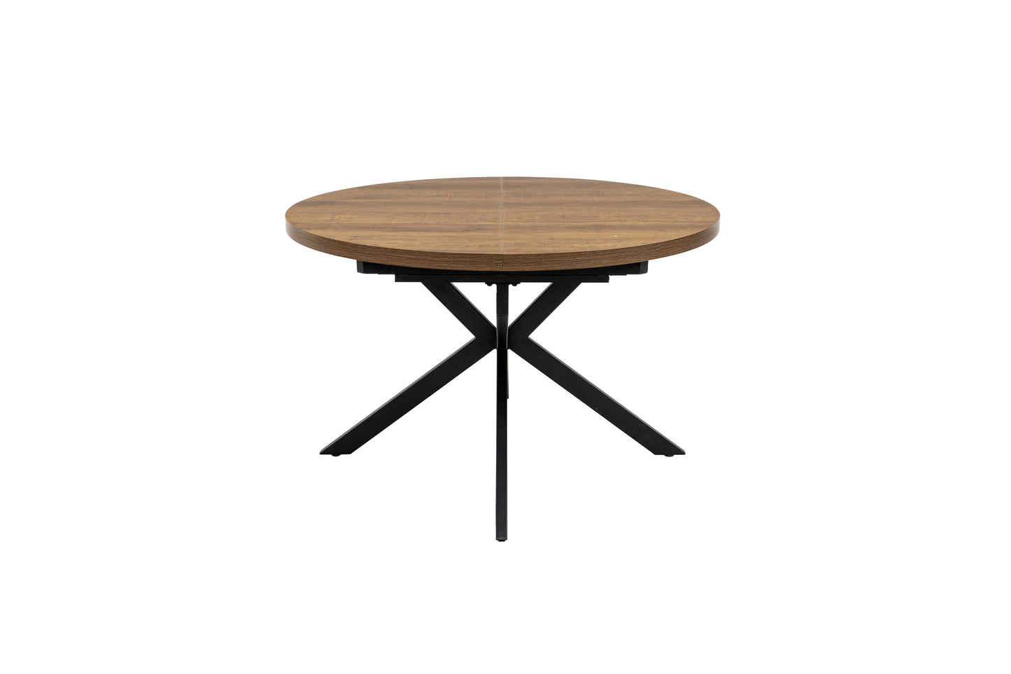 Ashbourne 1.2m Extending (+40cm) Dark Oak Round Dining Table