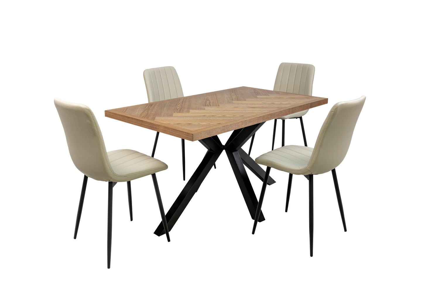 Ashford 1.4m Ash Veneer Dining Table