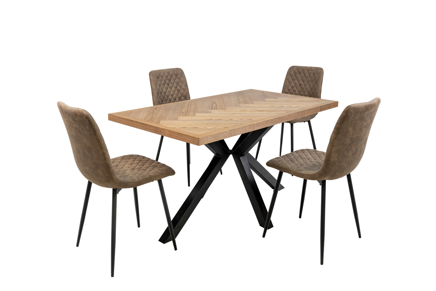 Ashford 1.4m Ash Veneer Dining Table