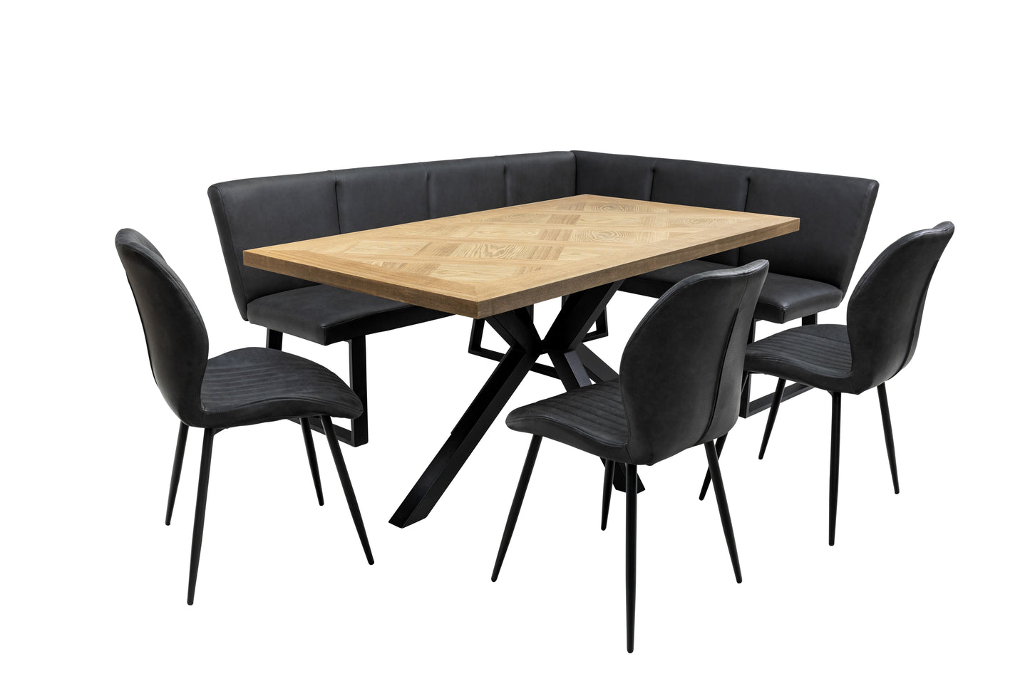 Montro 1.6 Oak Veneer Dining Table