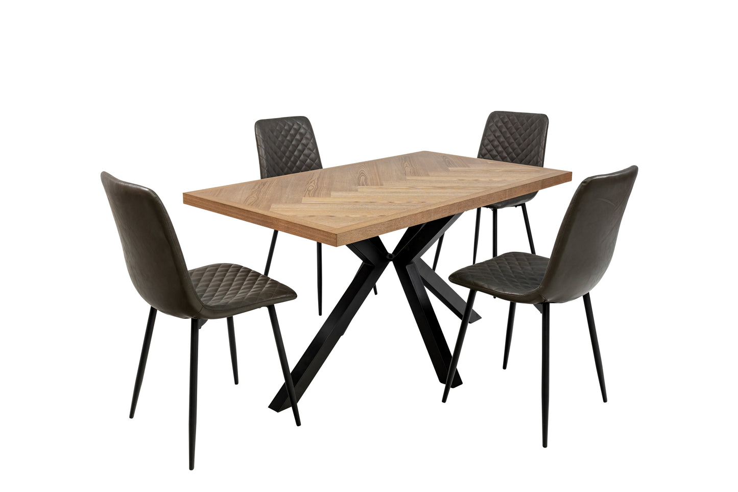 Ashford 1.4m Ash Veneer Dining Table