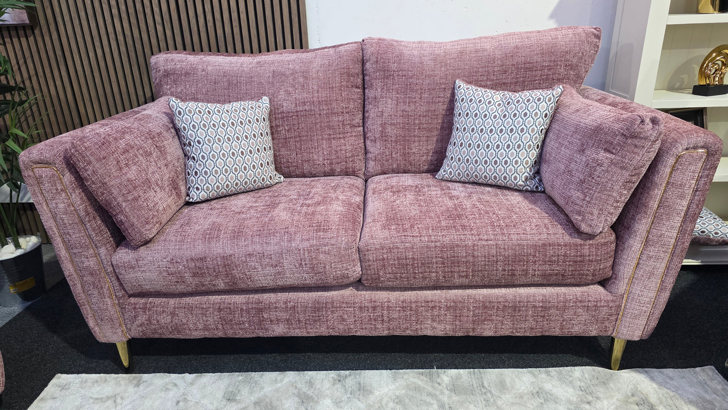 Cairo Fabric 3 Seater Sofa