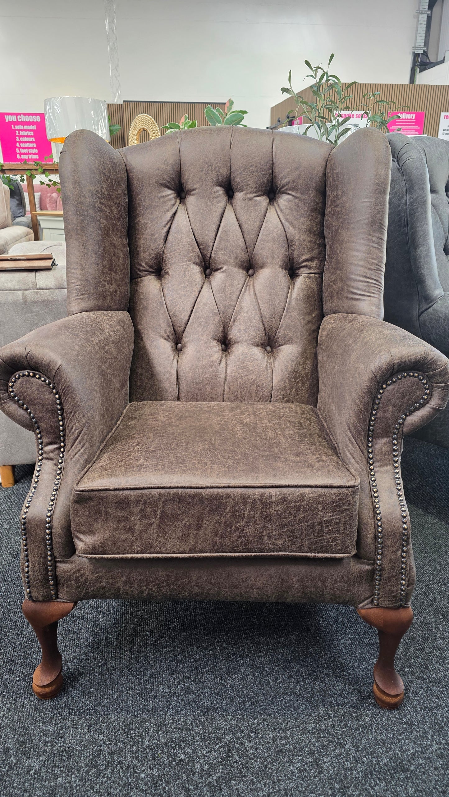Monaghan Wingback Chairs - Choose Your Colour