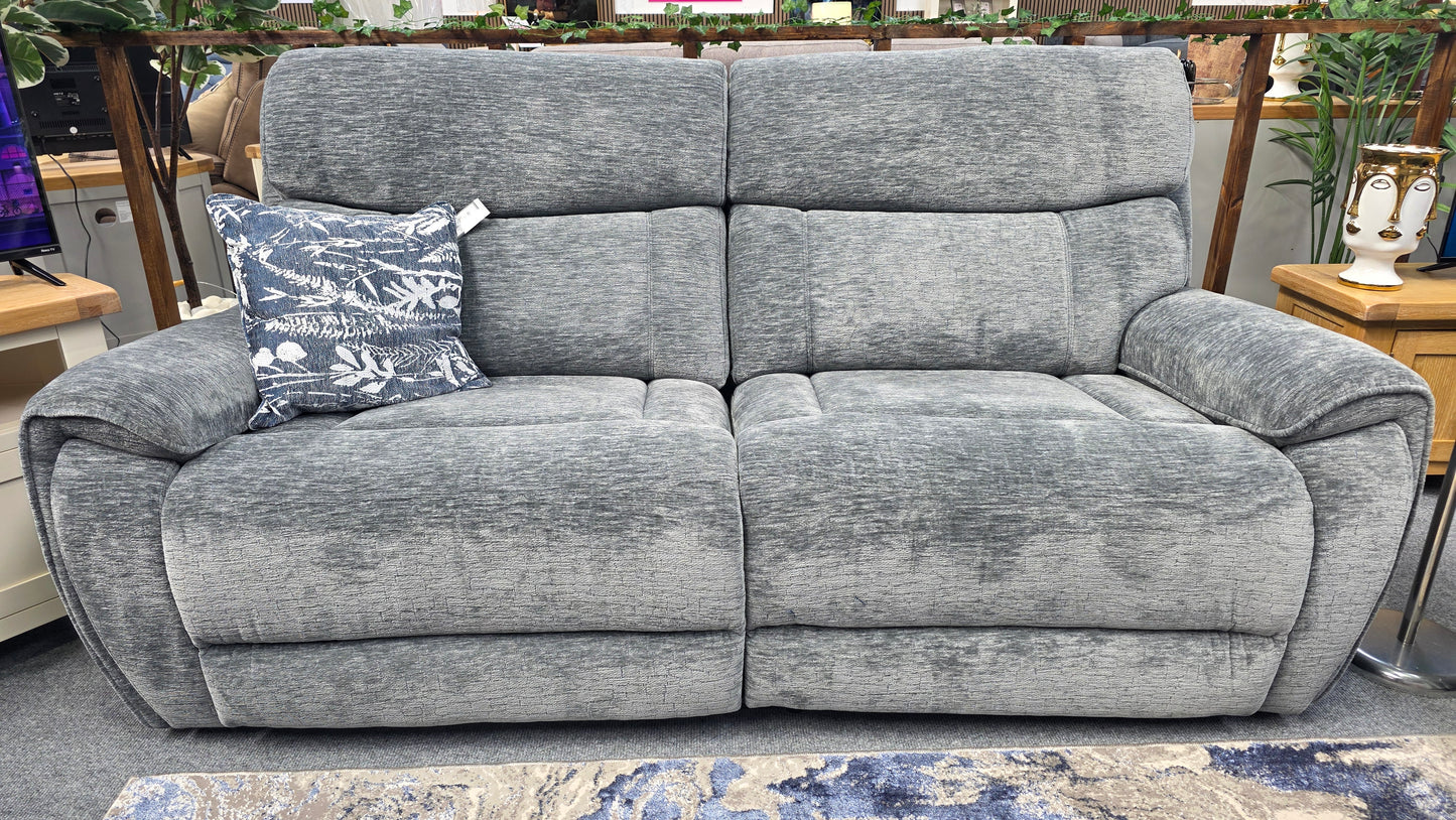Fairfield Power Recliner Sofas - Grey Fabric