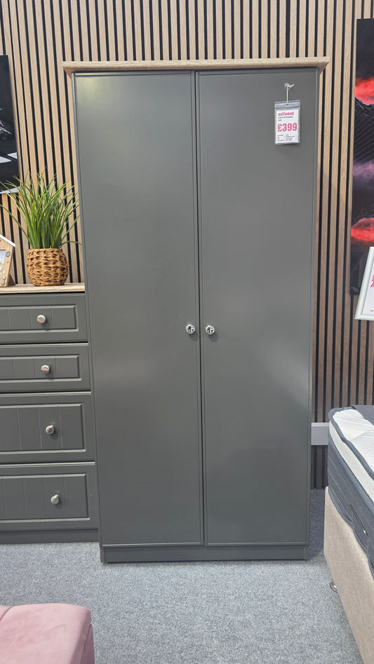 Millwood All Hanging Two Door Wardrobe - Choose Your Colours