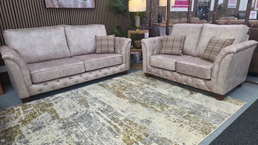 Mayfair Fabric 3+2 Seater Sofa Set