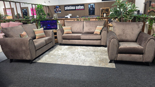 Florence Fabric 3+2+1 Sofas - Handmade Locally