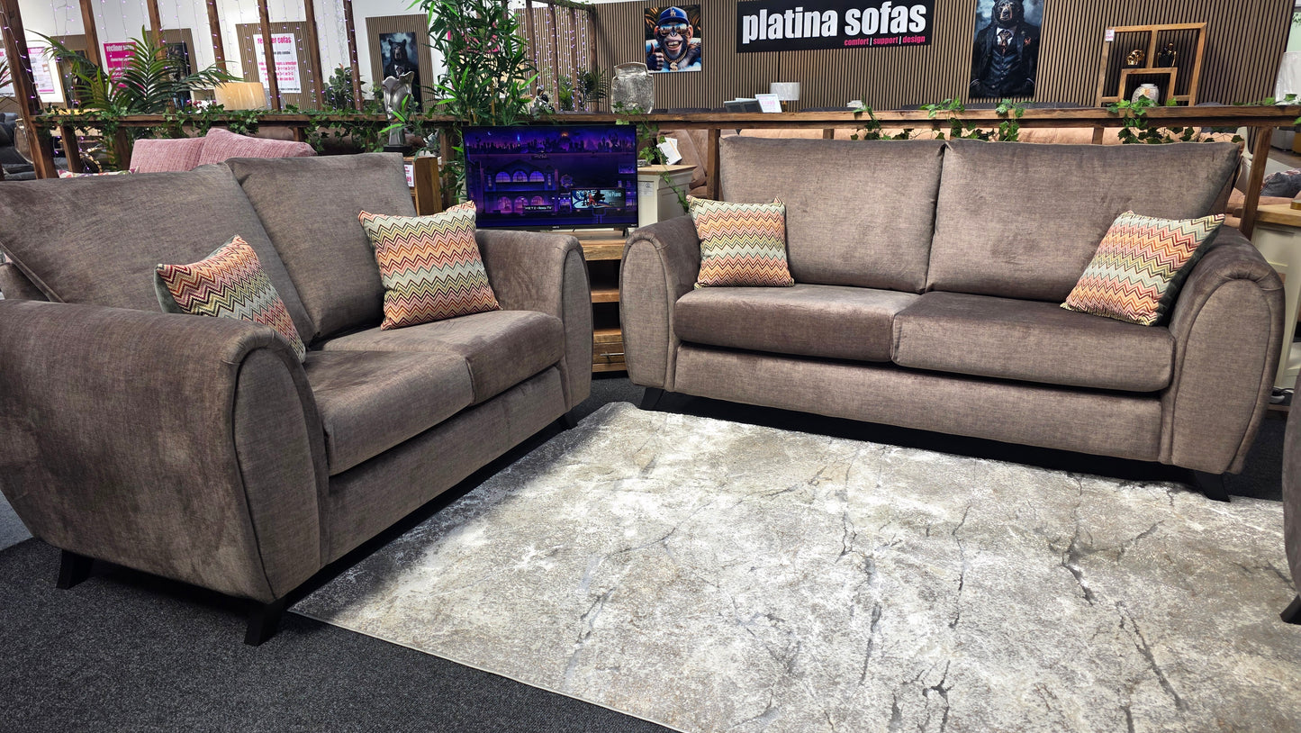 Florence Fabric 3+2+1 Sofas - Handmade Locally