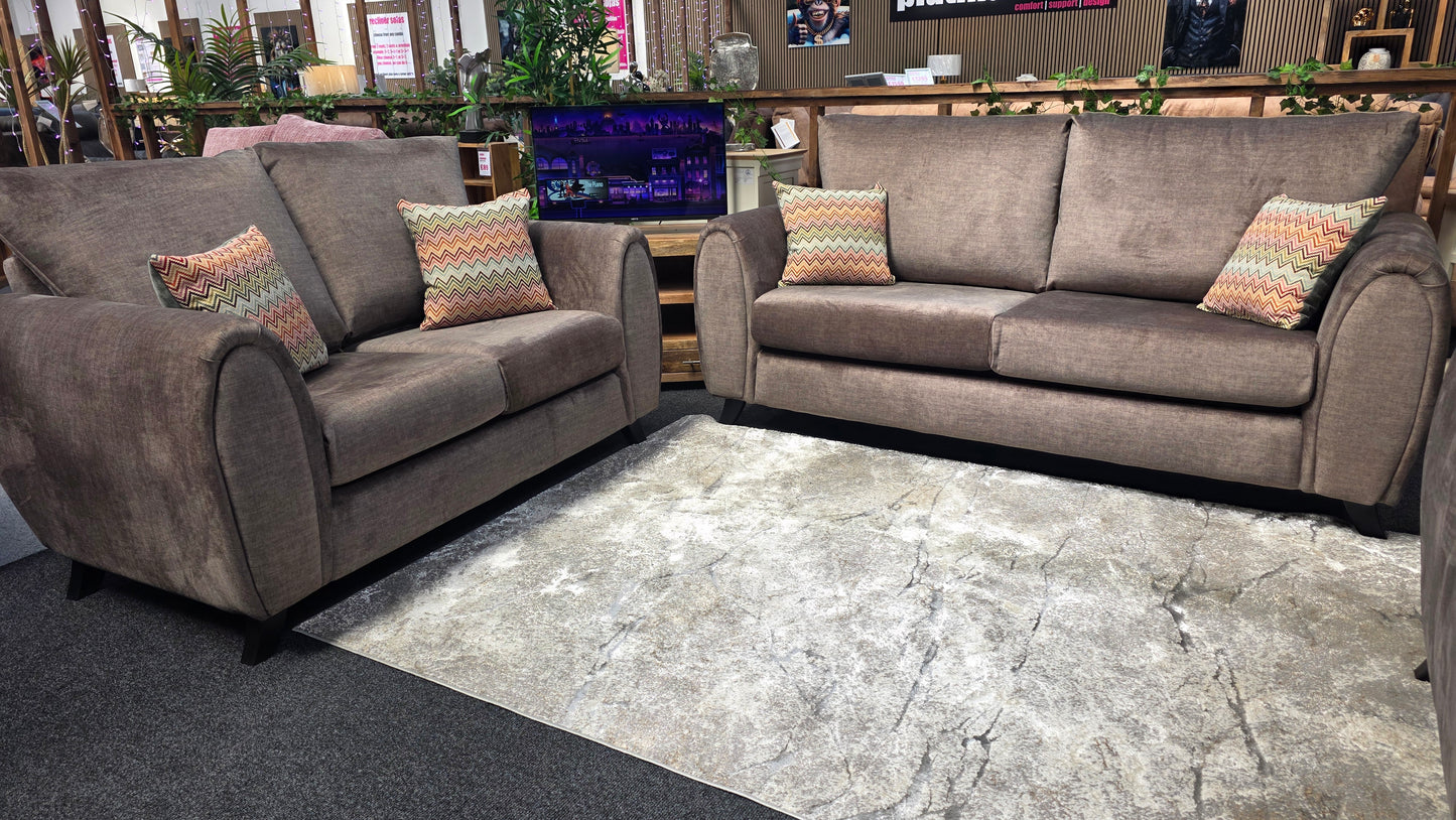 Florence Fabric 3+2+1 Sofas - Handmade Locally
