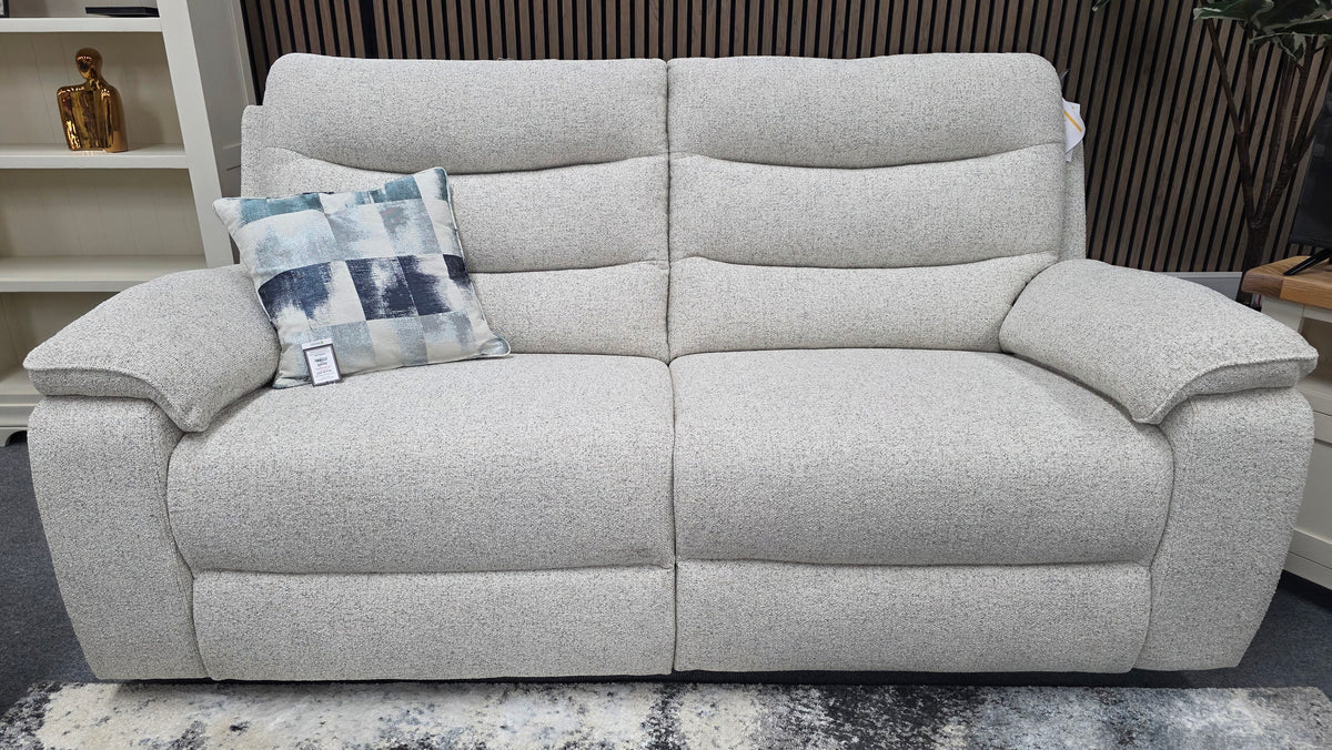 Girona Power Reclining Sofas - Cream Fabric