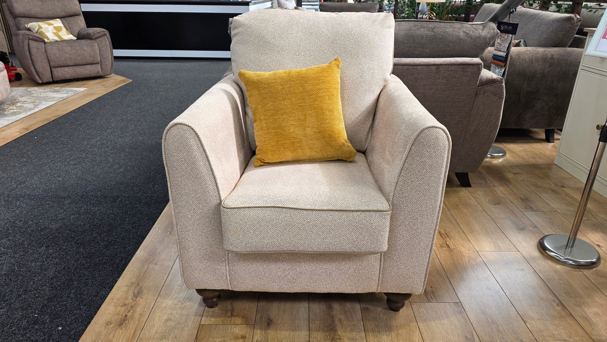 Versailles Fabric 3+2+1 Seater Sofa - Handmade Locally