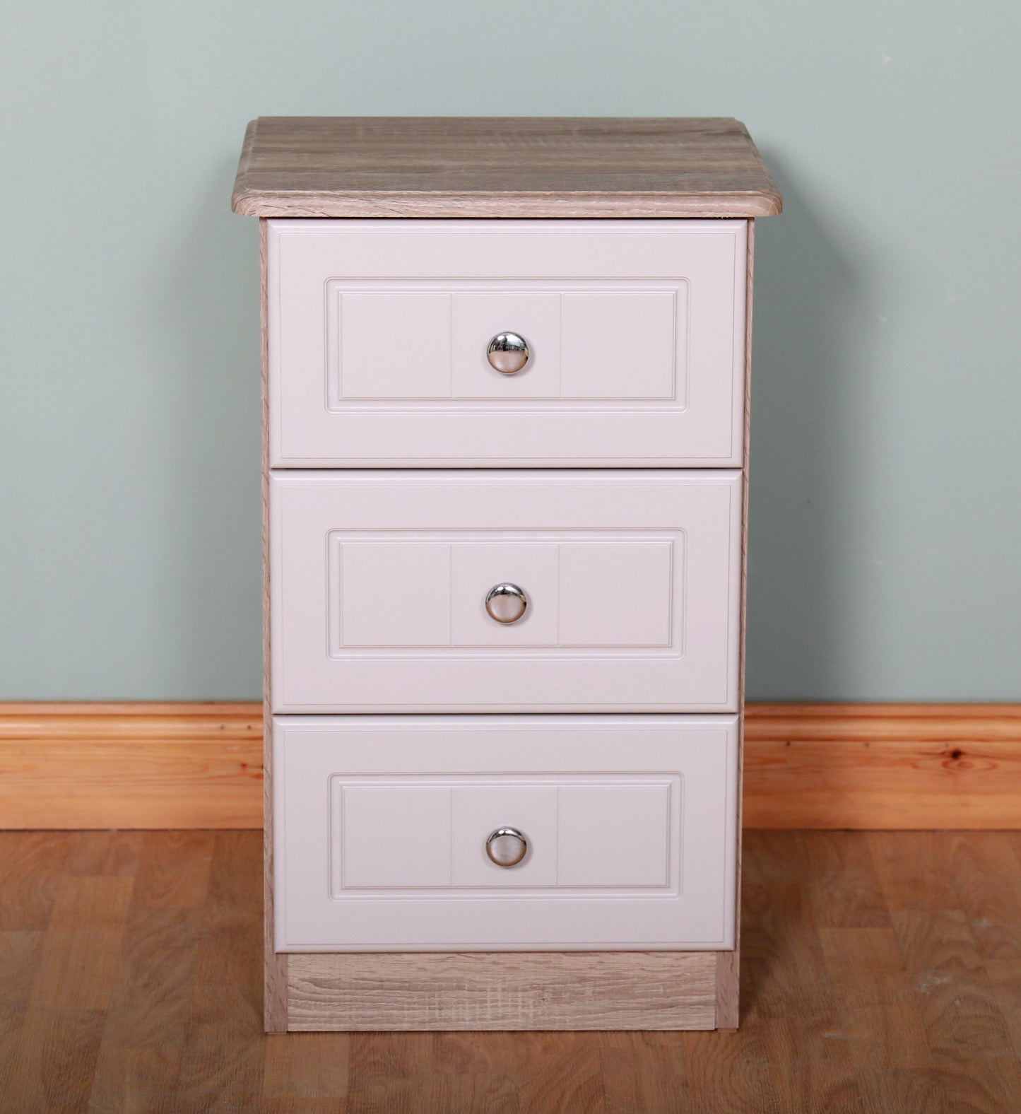 Millwood 3 Drawer Bedside Locker - Choose Your Colours
