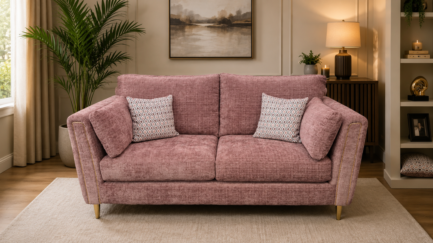 Beverley Fabric 3+2+1 Sofa Sets - Handmade Locally