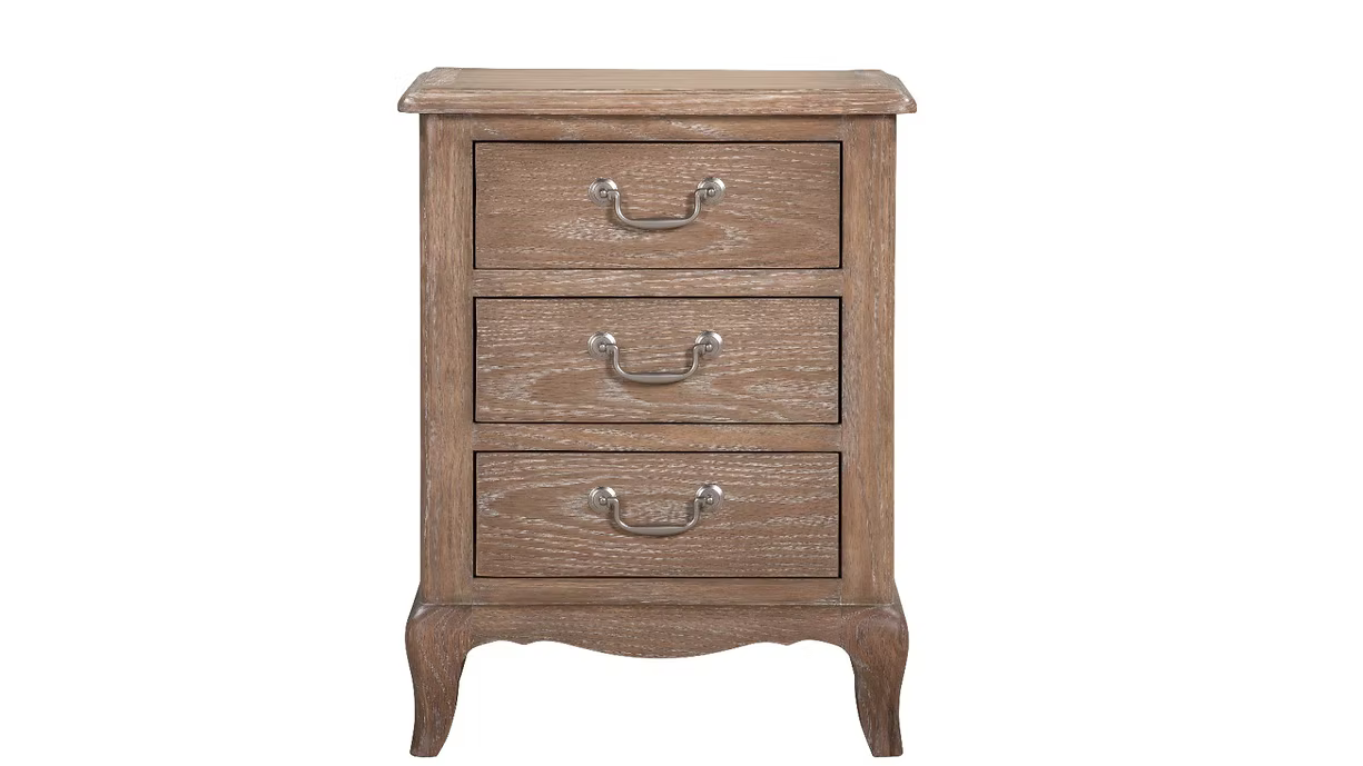 Phillipe Oak 3 Drawer Locker