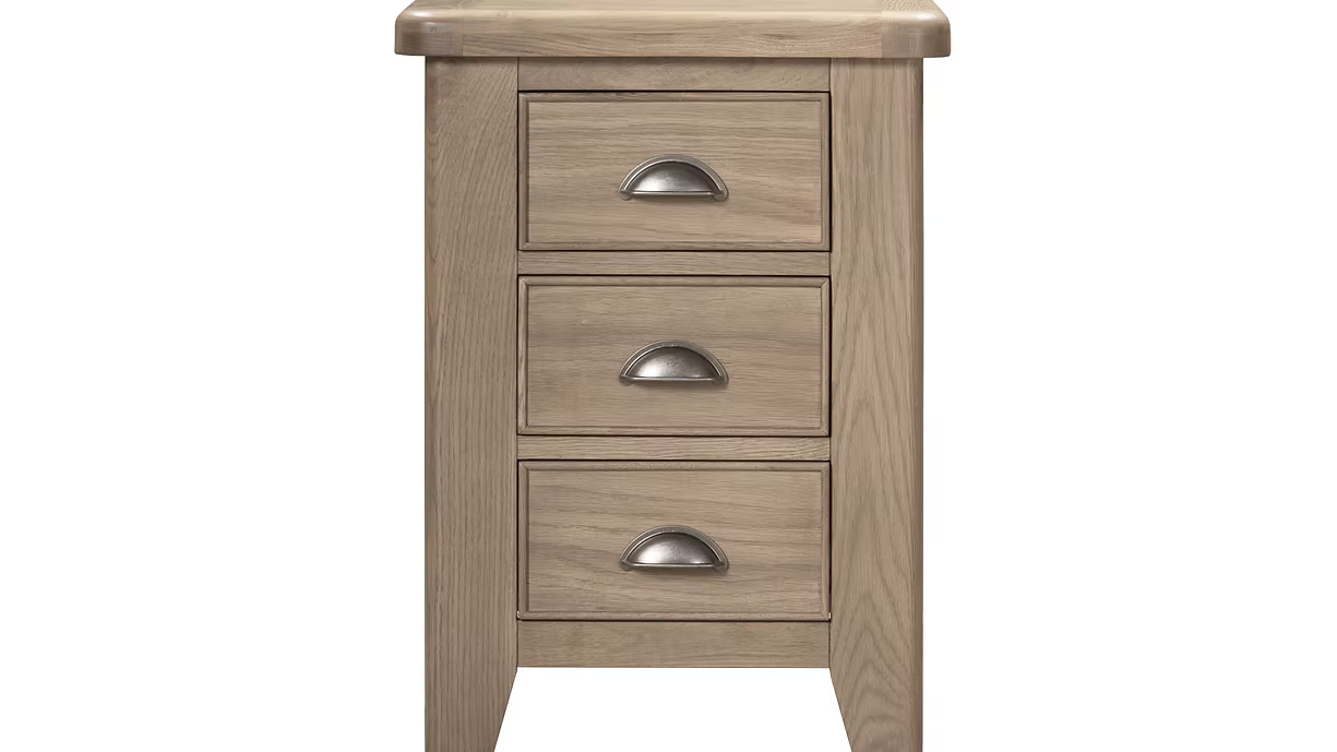 Aylesbury Oak 3 Drawer Locker