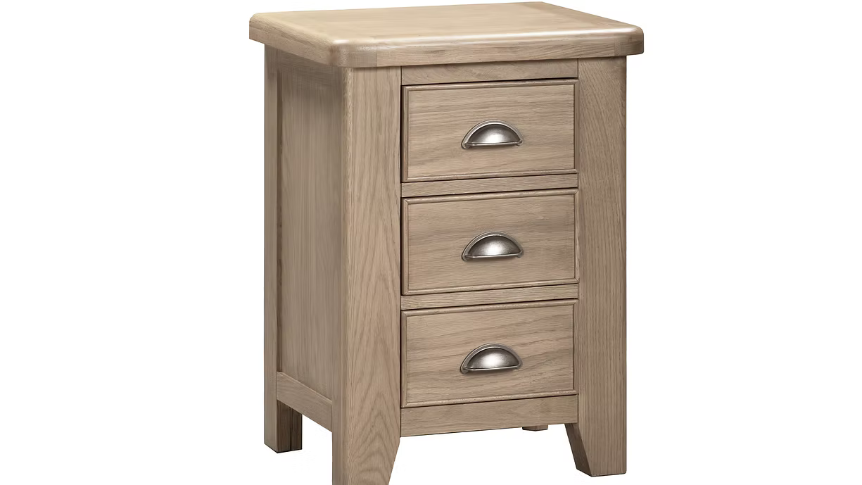 Aylesbury Oak 3 Drawer Locker