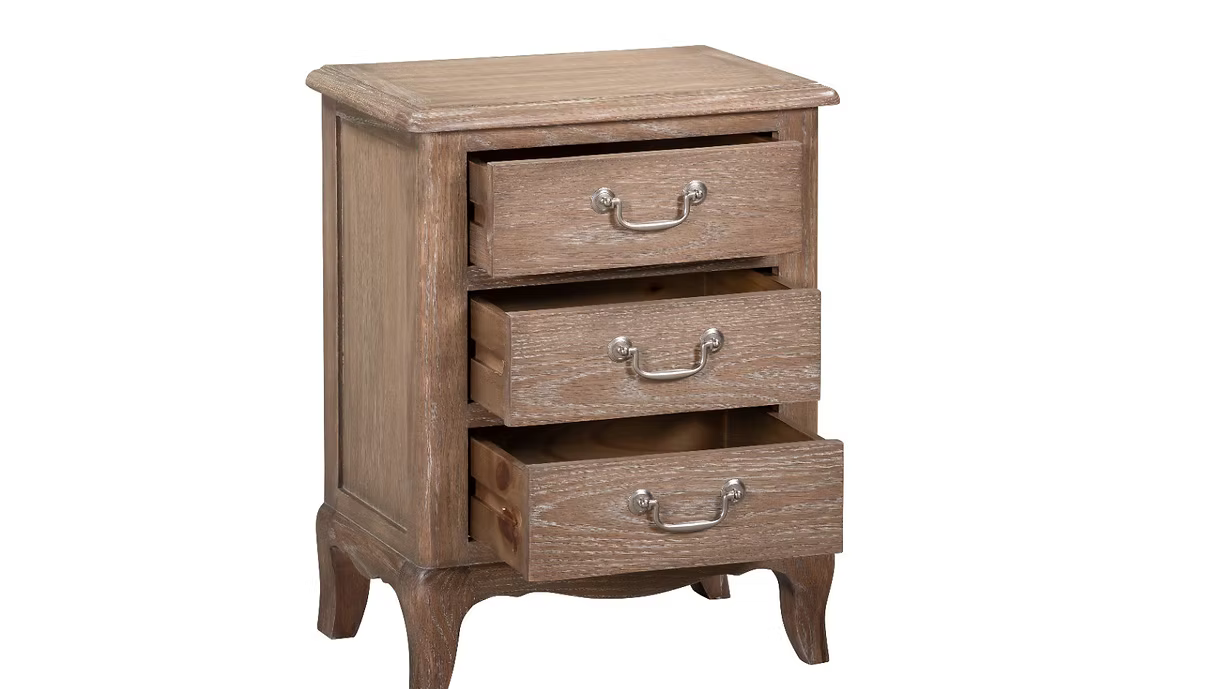 Phillipe Oak 3 Drawer Locker