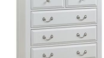 Eden Soft Grey & Oak 3+2 Chest Drawers