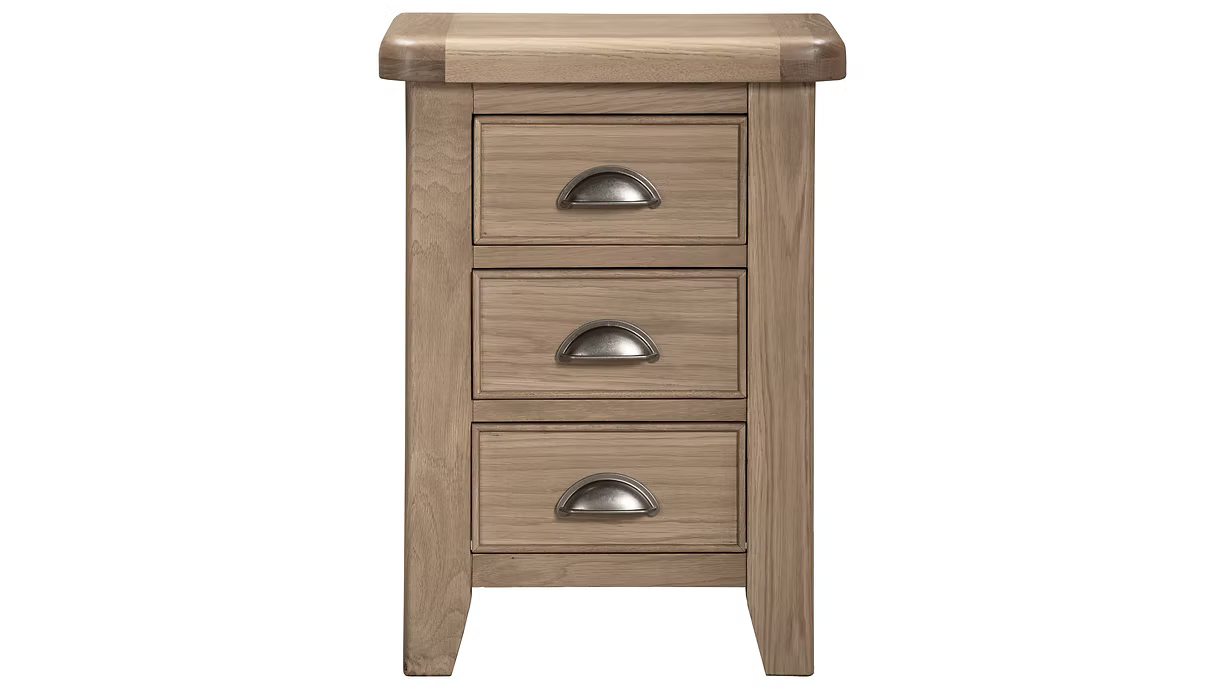 Aylesbury Oak 3 Drawer Locker