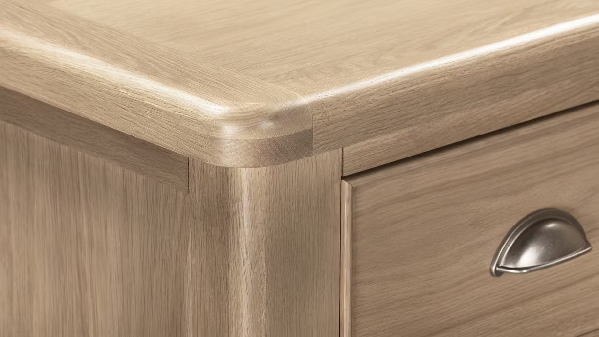 Aylesbury Oak 3 Drawer Locker