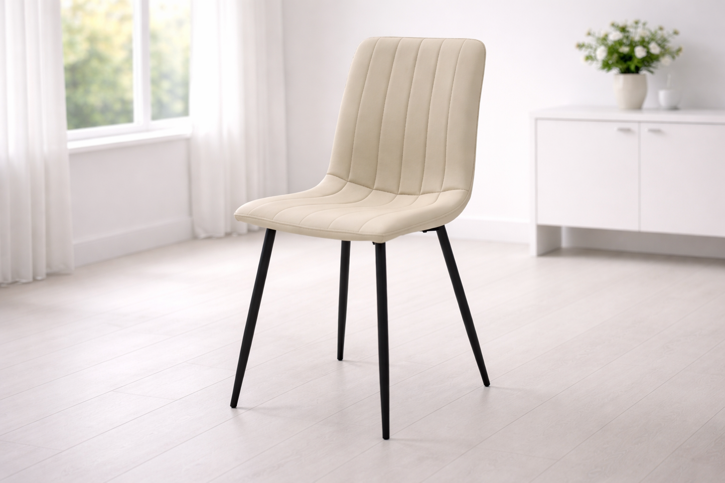 Mason Stone Faux Leather Dining Chair