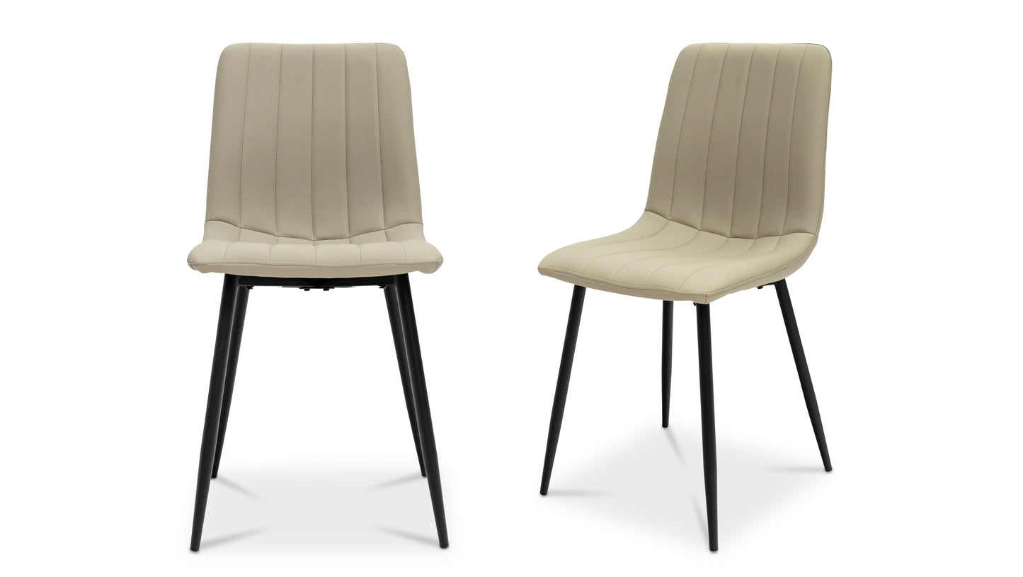 Mason Stone Faux Leather Dining Chair