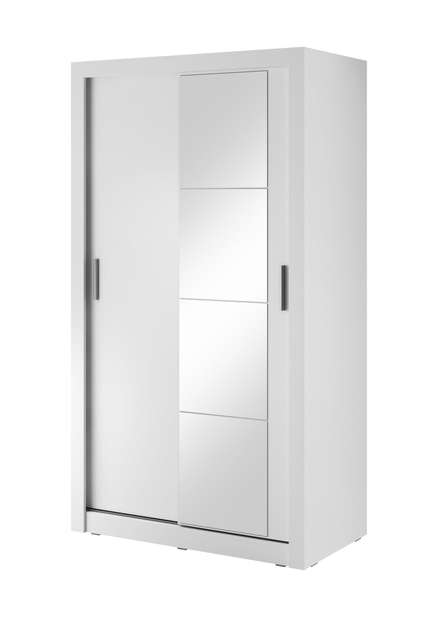 Denmark Sliding Door Wardrobe 120cm 3 Colours